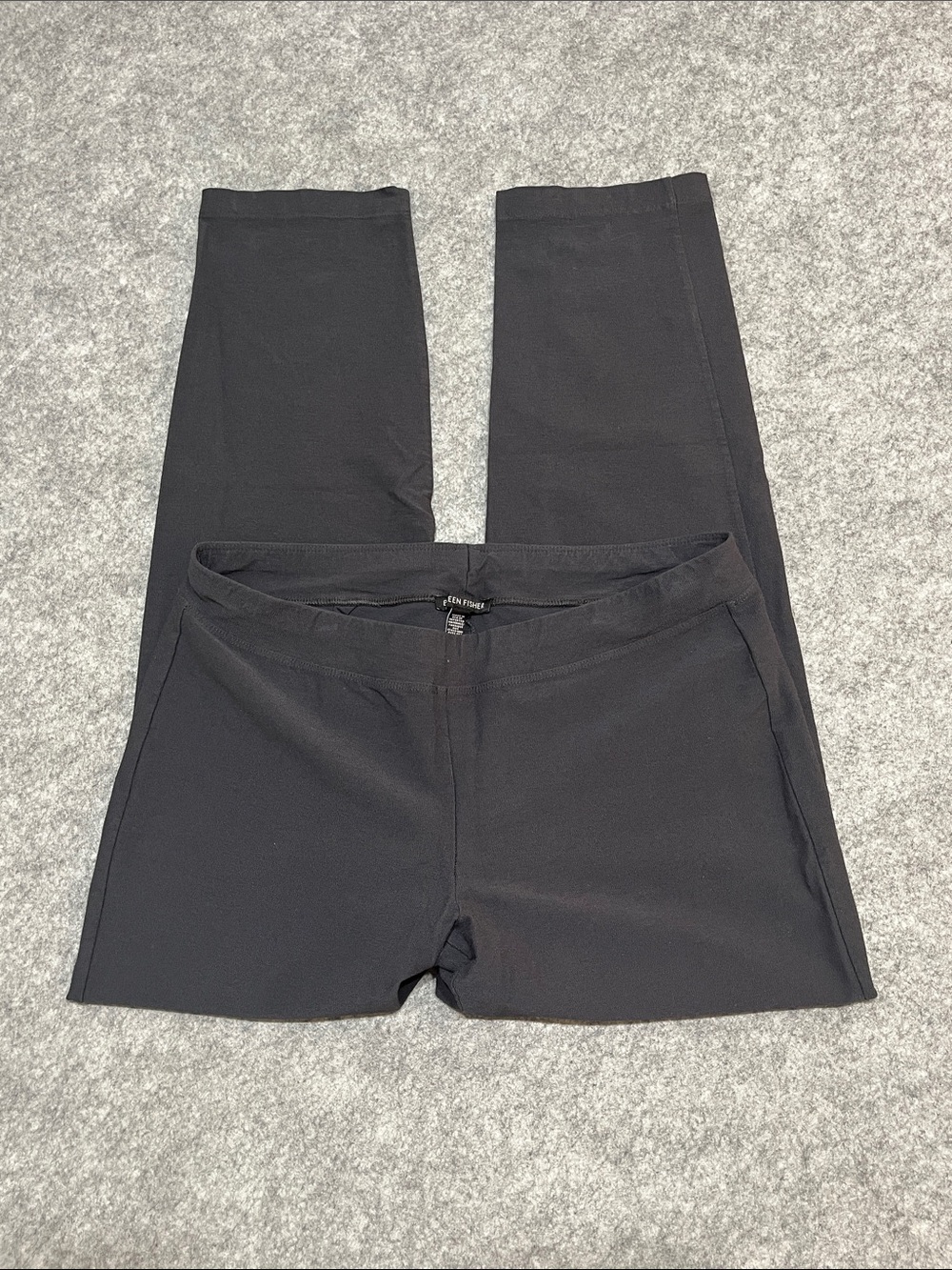 Eileen Fisher Black Knit Trousers
